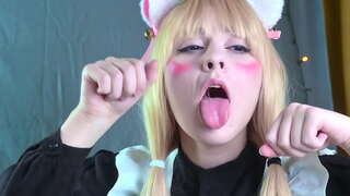 Vanilje Nekopara rir store kuk og spruter