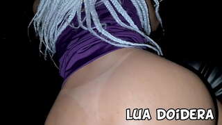 Novinha do Rio de Janeiro Lua Doidera nem glory hole na festa de hinta e fez több hím gozarem na punheta e boquete