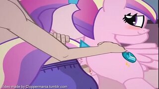 Cadance miał ciężką noc pełną seksu-My Little Pony